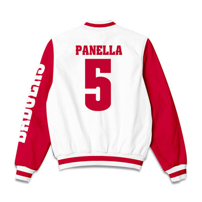 Wisconsin - NCAA Women's Soccer : KK Panella - Bomber Jacket-1