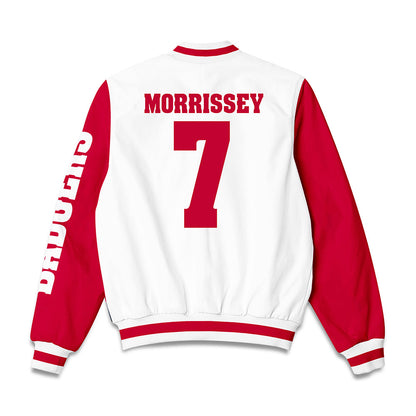 Wisconsin - NCAA Men's Ice Hockey : Gavin Morrissey - Bomber Jacket-1