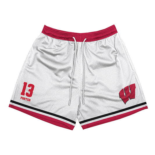 Wisconsin - NCAA Women's Basketball : Ronnie Porter - Shorts-0