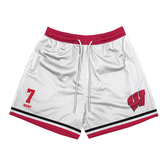 Wisconsin - NCAA Football : Shamar Rigby - Shorts-0