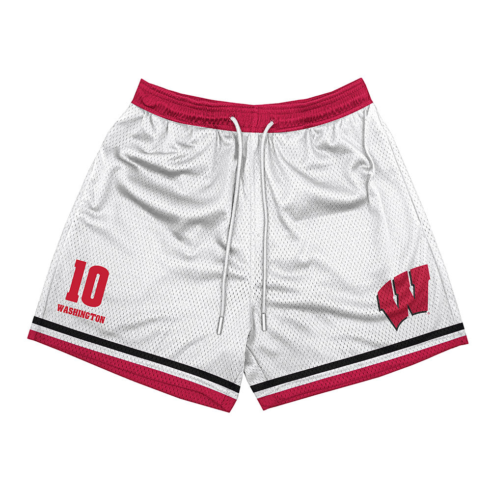 Wisconsin - NCAA Football : Jahmare Washington - Shorts-0