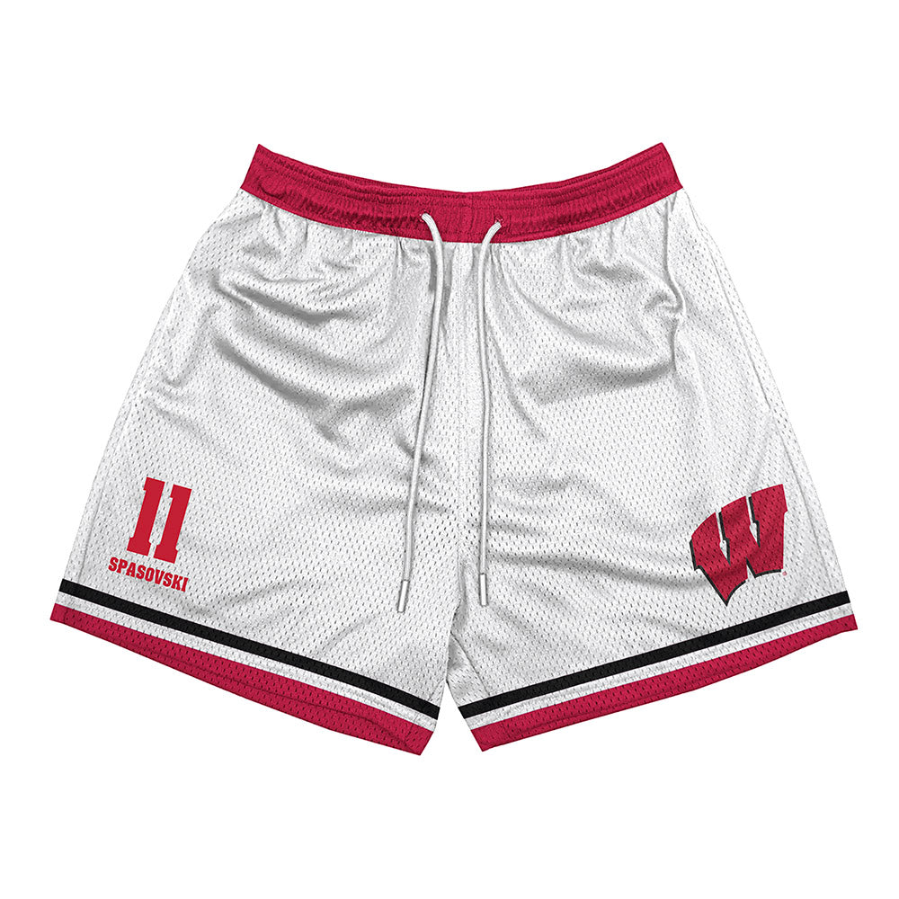 Wisconsin - NCAA Women's Basketball : Jovana Spasovski - Shorts-0