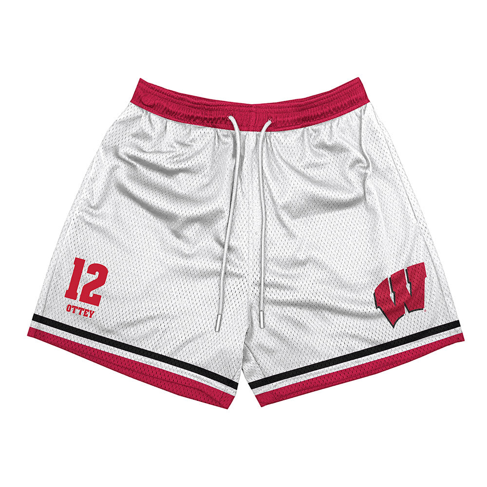 Wisconsin - NCAA Women's Soccer : Ella Ottey - Shorts-0