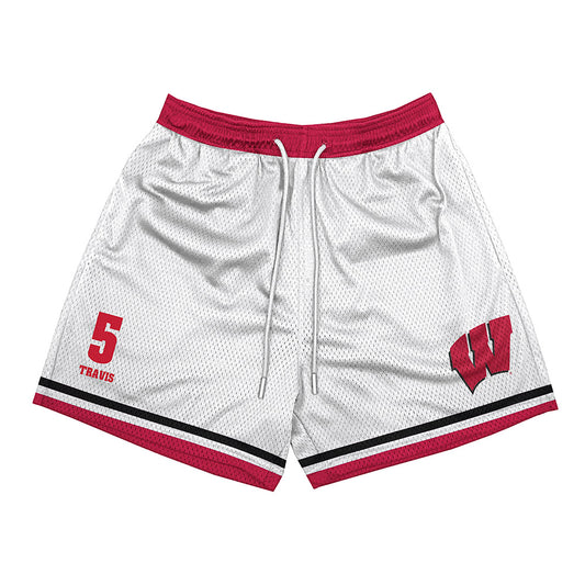 Wisconsin - NCAA Women's Volleyball : Eva Travis - Shorts-0