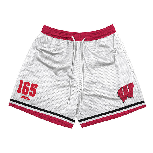 Wisconsin - NCAA Wrestling : Cody Goebel - Shorts-0