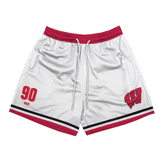 Wisconsin - NCAA Football : Djidjou Bah - Shorts-0