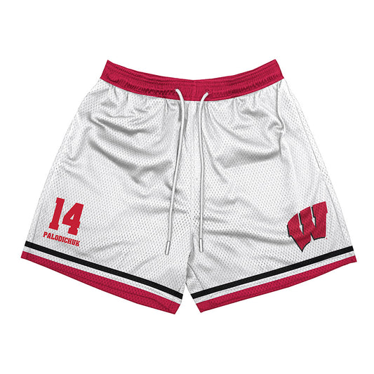Wisconsin - NCAA Men's Ice Hockey : Joe Palodichuk - Shorts-0
