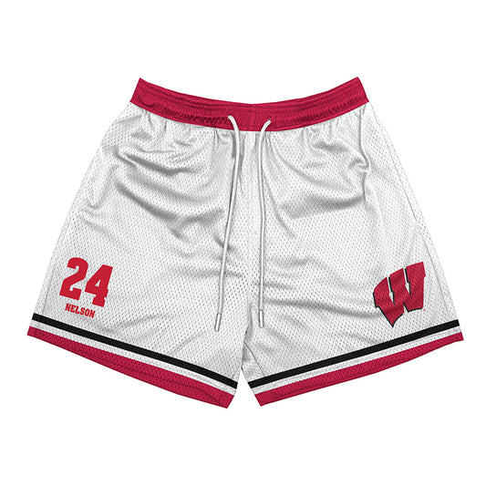 Wisconsin - NCAA Women's Soccer : Brooke Nelson - Shorts-0
