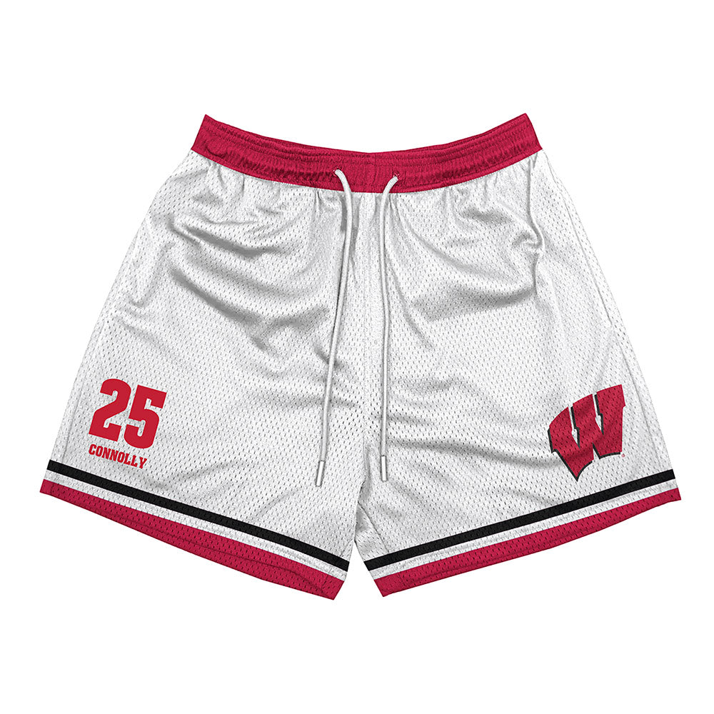 Wisconsin - NCAA Women's Soccer : Erin Connolly - Shorts-0