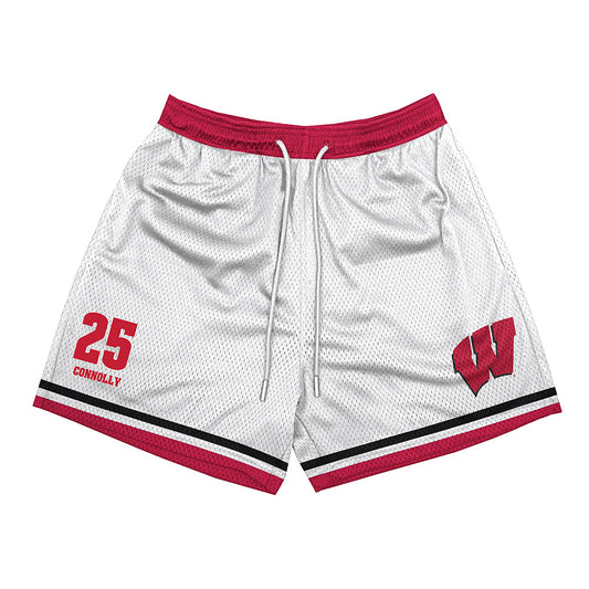 Wisconsin - NCAA Women's Soccer : Erin Connolly - Shorts-0