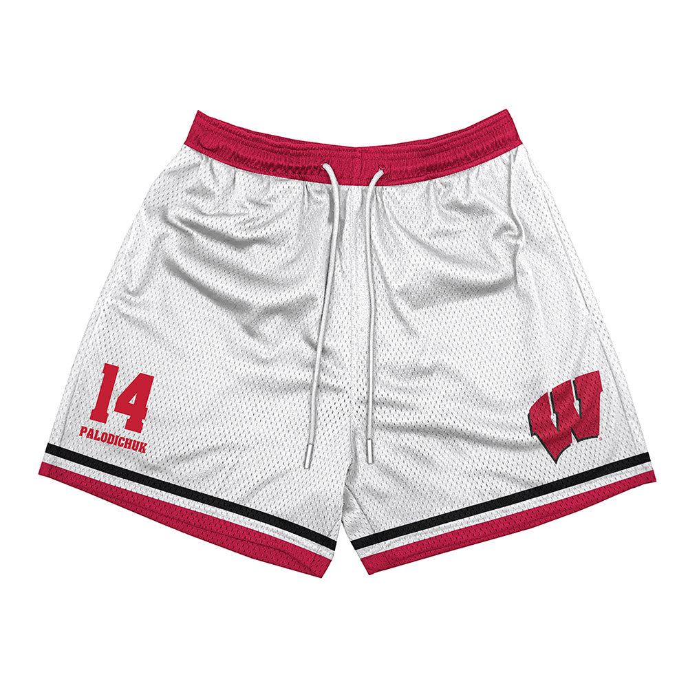 Wisconsin - NCAA Men's Ice Hockey : Joe Palodichuk - Shorts-0