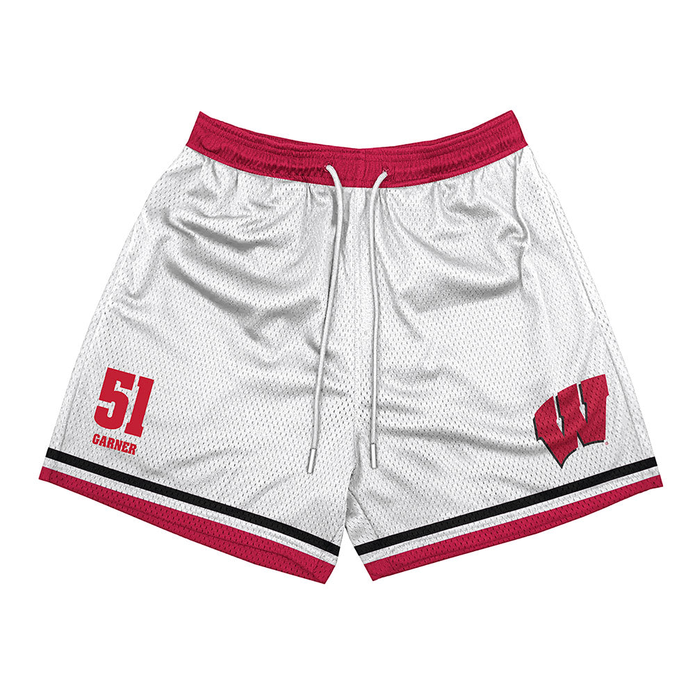 Wisconsin - NCAA Football : Micheal Garner - Shorts-0