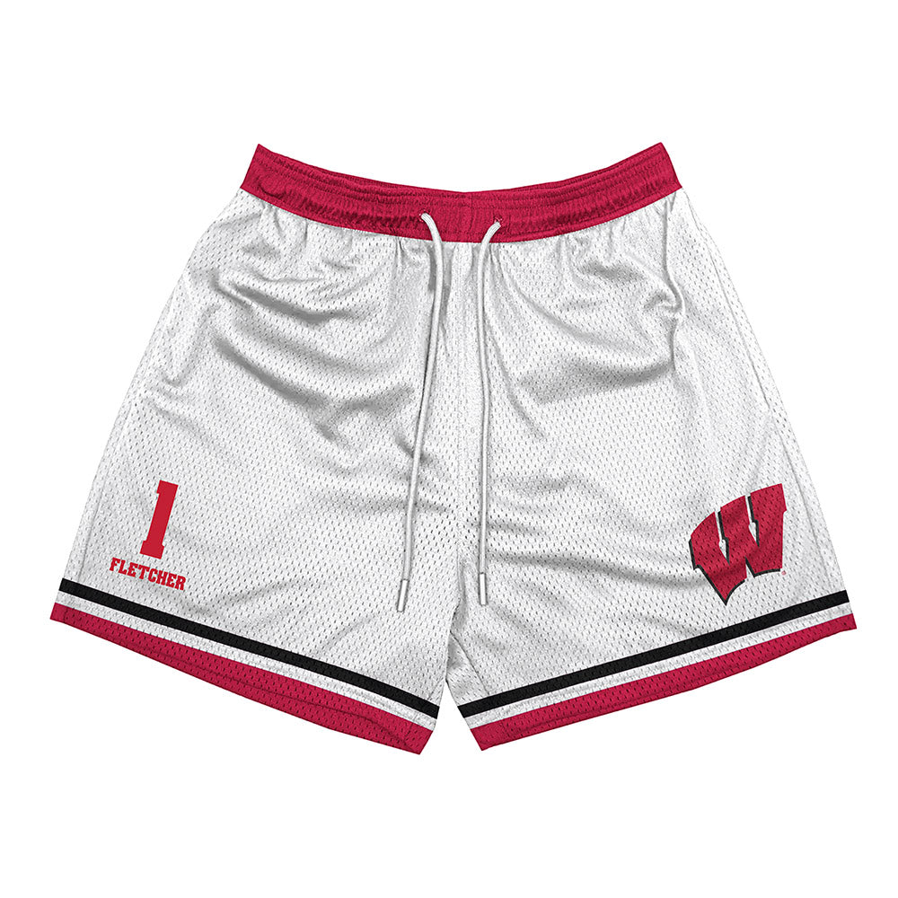 Wisconsin - NCAA Football : Eric Fletcher - Shorts-0