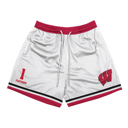 Wisconsin - NCAA Football : Eric Fletcher - Shorts-0