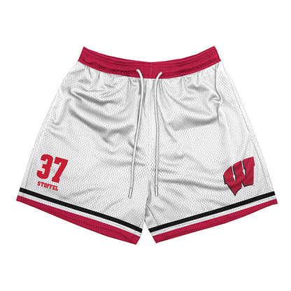 Wisconsin - NCAA Football : Treve Stoffel - Shorts-0