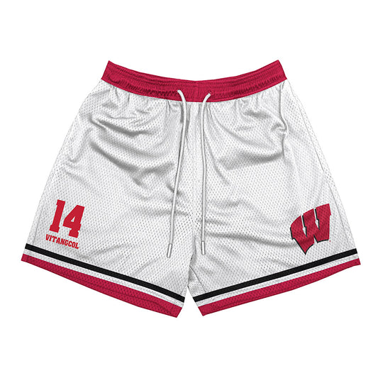 Wisconsin - NCAA Softball : Sydney Vitangcol - Shorts-0