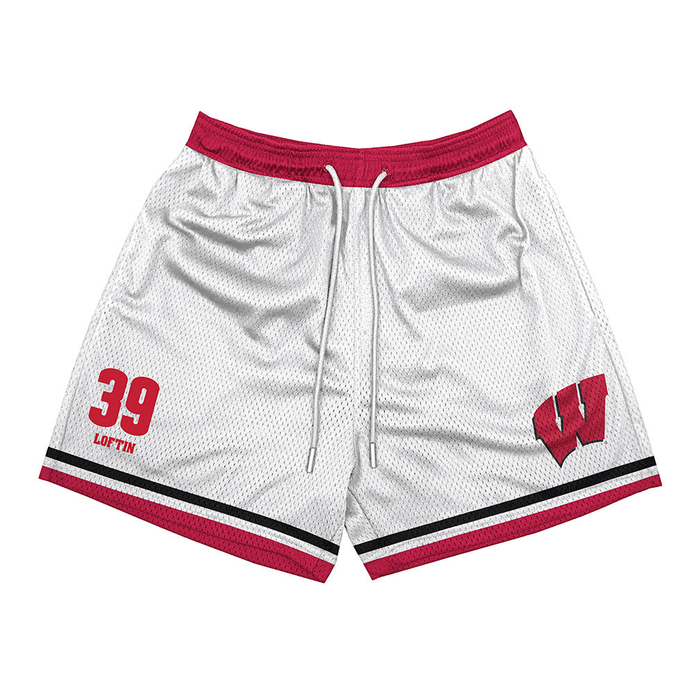 Wisconsin - NCAA Football : Jayden Loftin - Shorts-0