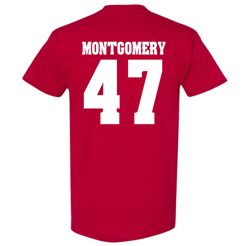 Wisconsin - NCAA Men's Ice Hockey : Blake Montgomery - Classic Shersey T-Shirt-1