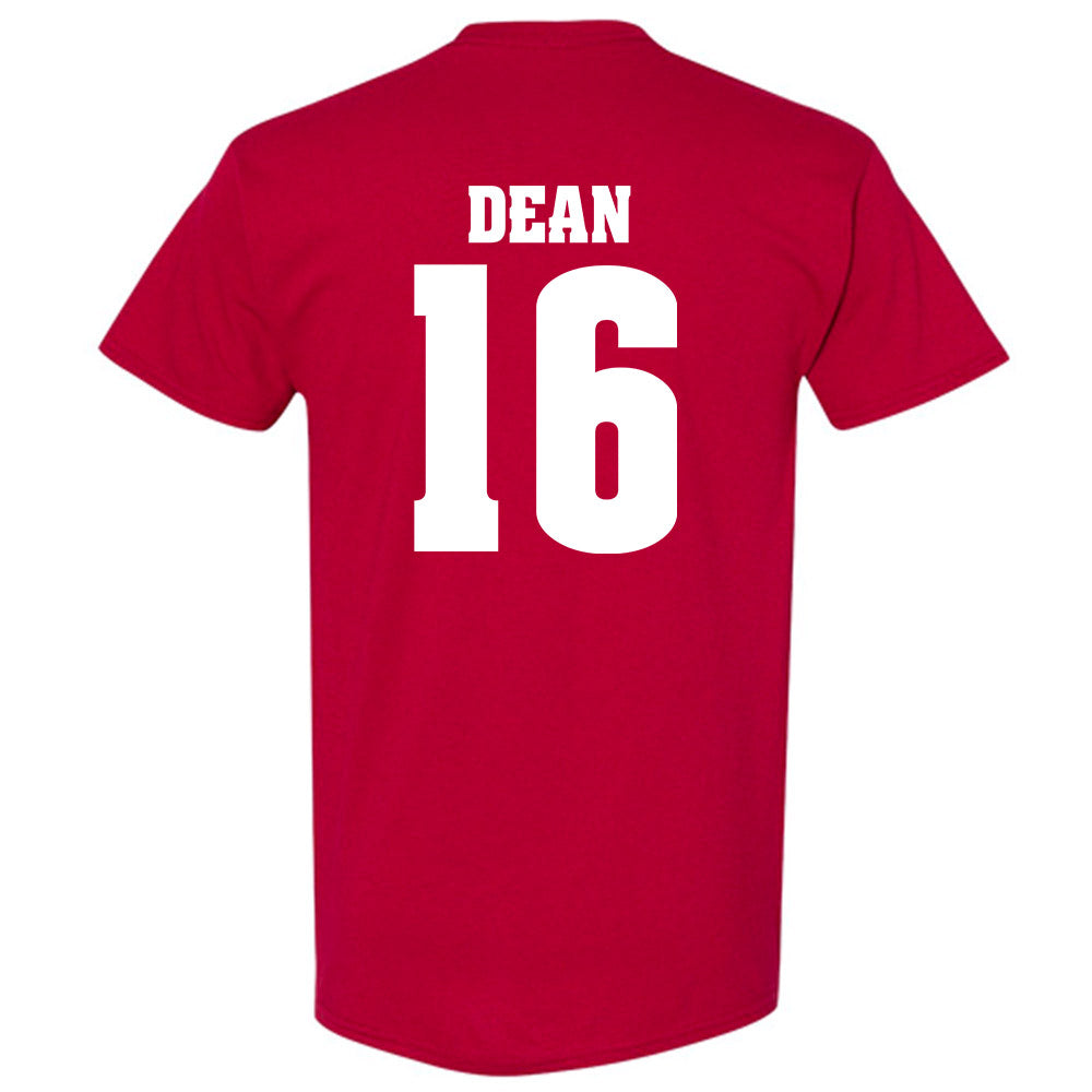 Wisconsin - NCAA Football : Grant Dean - Classic Shersey T-Shirt-1