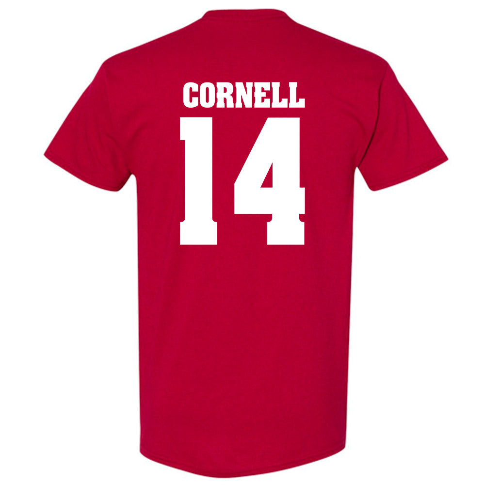 Wisconsin - NCAA Women's Soccer : Megan Cornell - Classic Shersey T-Shirt-1