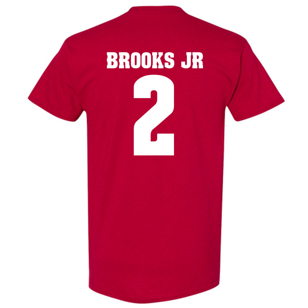 Wisconsin - NCAA Football : Chris Brooks Jr - Classic Shersey T-Shirt-1