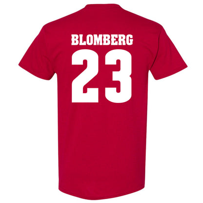 Wisconsin - NCAA Softball : Hilary Blomberg - Classic Shersey T-Shirt-1