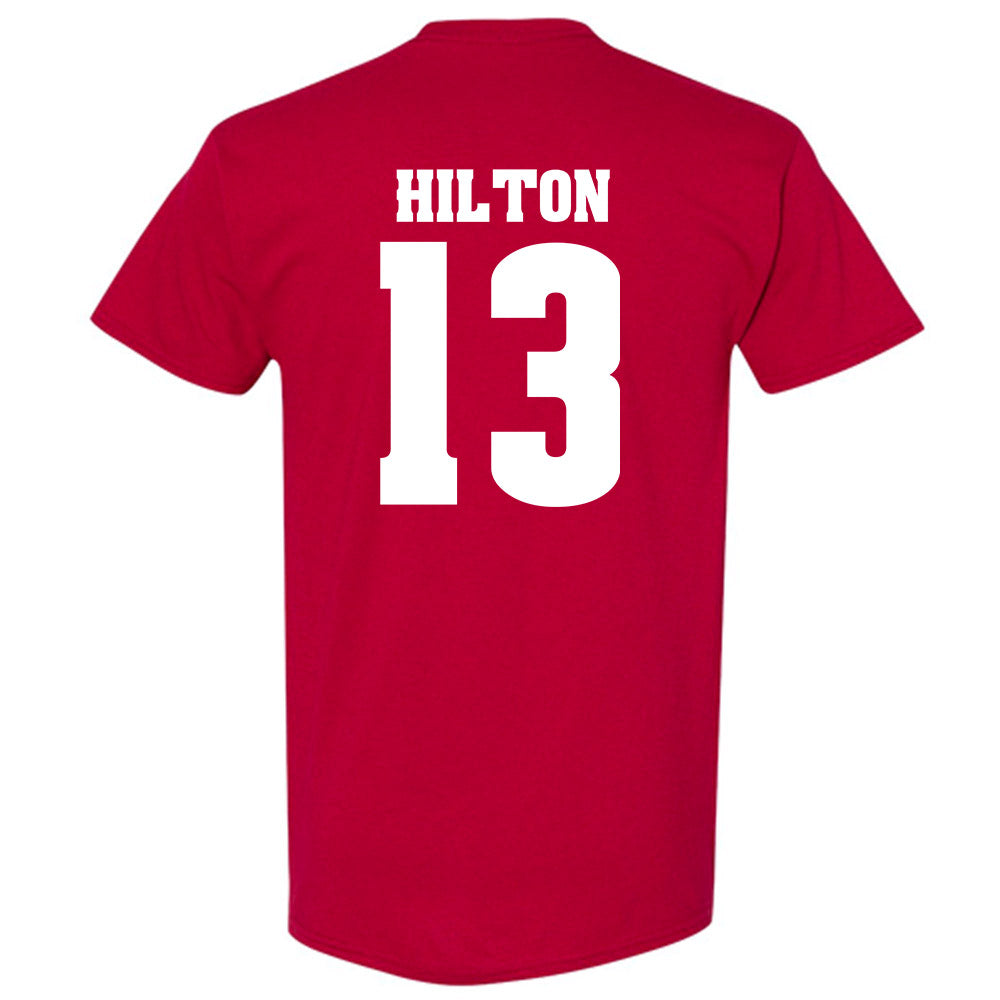 Wisconsin - NCAA Football : Eugene Hilton - Classic Shersey T-Shirt-1