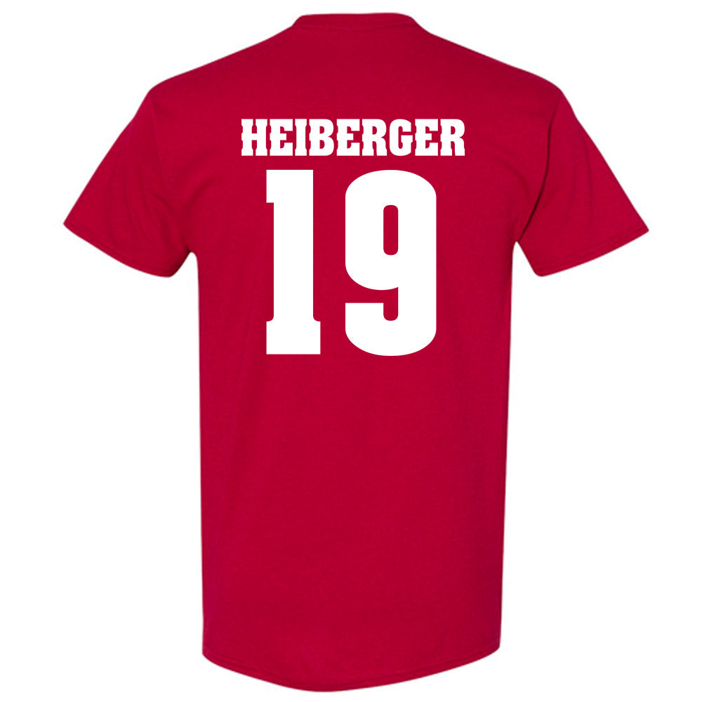 Wisconsin - NCAA Football : Thomas Heiberger - Classic Shersey T-Shirt-1
