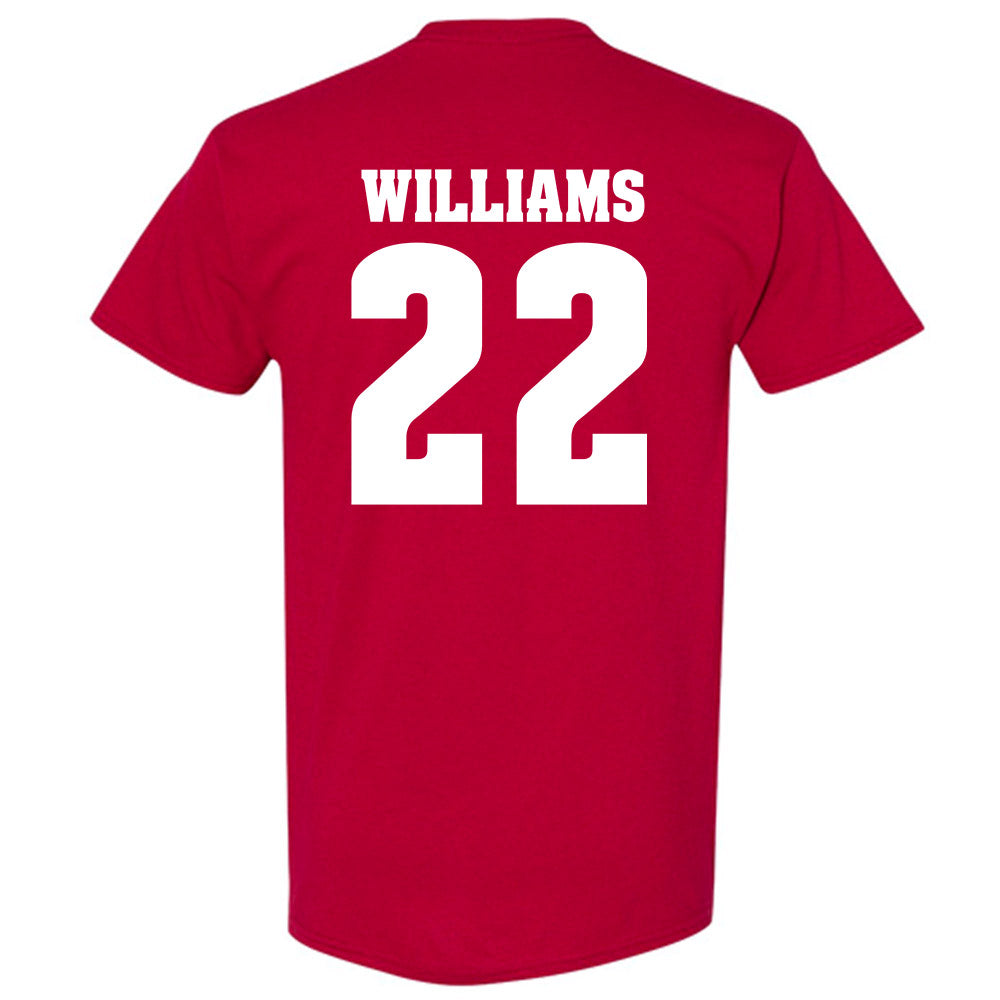 Wisconsin - NCAA Football : jaylen williams - Classic Shersey T-Shirt-1