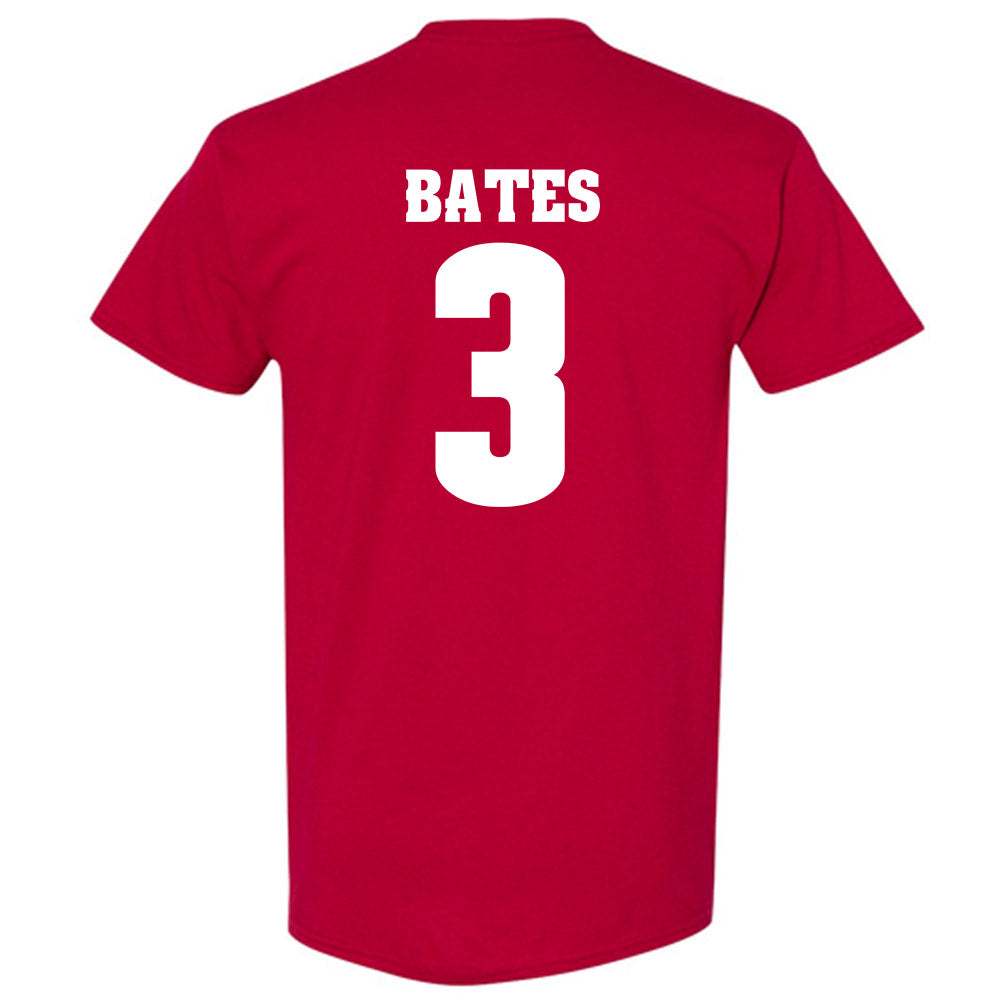 Wisconsin - NCAA Football : Cai Bates - Classic Shersey T-Shirt-1
