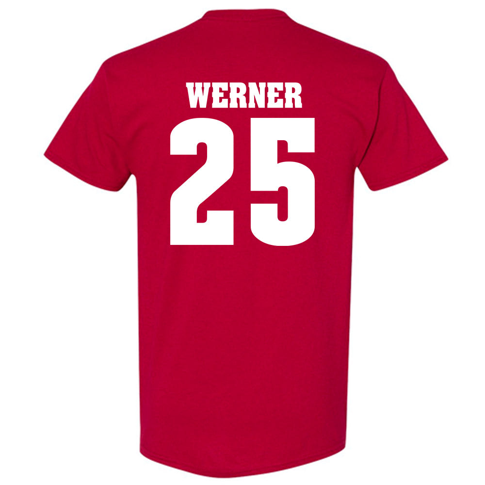 Wisconsin - NCAA Softball : Madison Werner - Classic Shersey T-Shirt-1