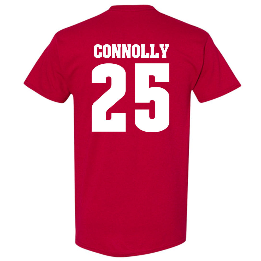 Wisconsin - NCAA Women's Soccer : Erin Connolly - Classic Shersey T-Shirt-1