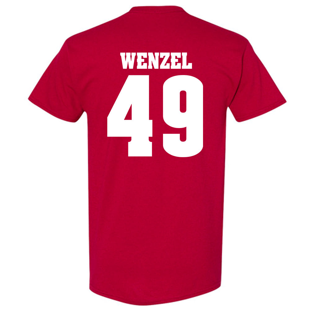 Wisconsin - NCAA Football : Ben Wenzel - Classic Shersey T-Shirt-1