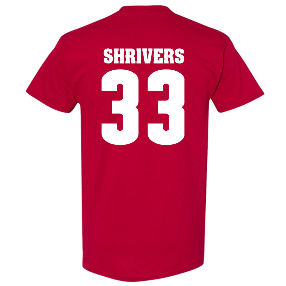 Wisconsin - NCAA Men's Soccer : Luke Shrivers - Classic Shersey T-Shirt-1