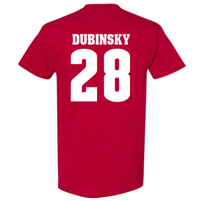 Wisconsin - NCAA Men's Ice Hockey : Aiden Dubinsky - Classic Shersey T-Shirt-1