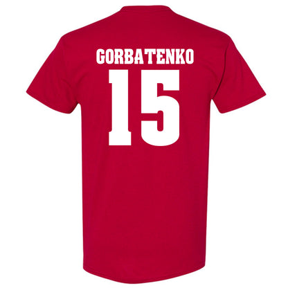 Wisconsin - NCAA Women's Ice Hockey : Nicole Gorbatenko - Classic Shersey T-Shirt-1