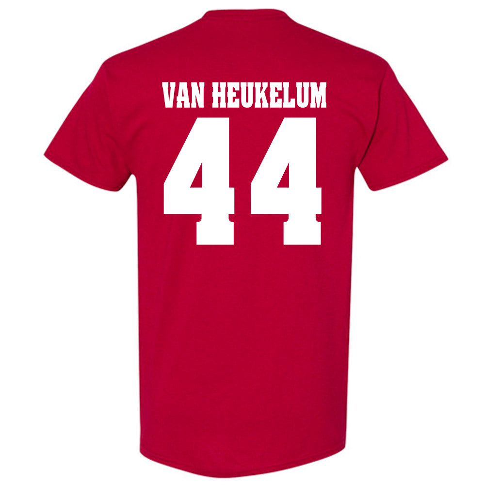 Wisconsin - NCAA Men's Soccer : Luke Van Heukelum - Classic Shersey T-Shirt-1