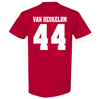 Wisconsin - NCAA Men's Soccer : Luke Van Heukelum - Classic Shersey T-Shirt-1