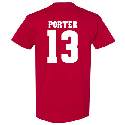 Wisconsin - NCAA Women's Basketball : Ronnie Porter - Classic Shersey T-Shirt-1
