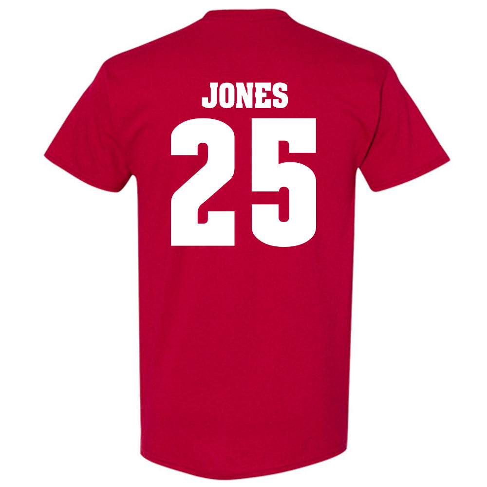 Wisconsin - NCAA Men's Soccer : Ellis Jones - Classic Shersey T-Shirt-1