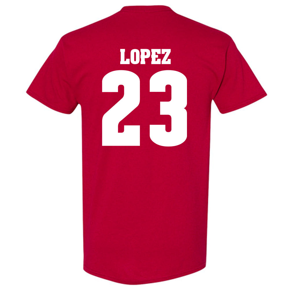 Wisconsin - NCAA Women's Volleyball : Grace Lopez - Classic Shersey T-Shirt-1