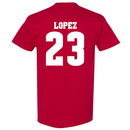 Wisconsin - NCAA Women's Volleyball : Grace Lopez - Classic Shersey T-Shirt-1
