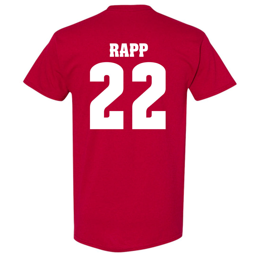 Wisconsin - NCAA Men's Basketball : Austin Rapp - Classic Shersey T-Shirt-1