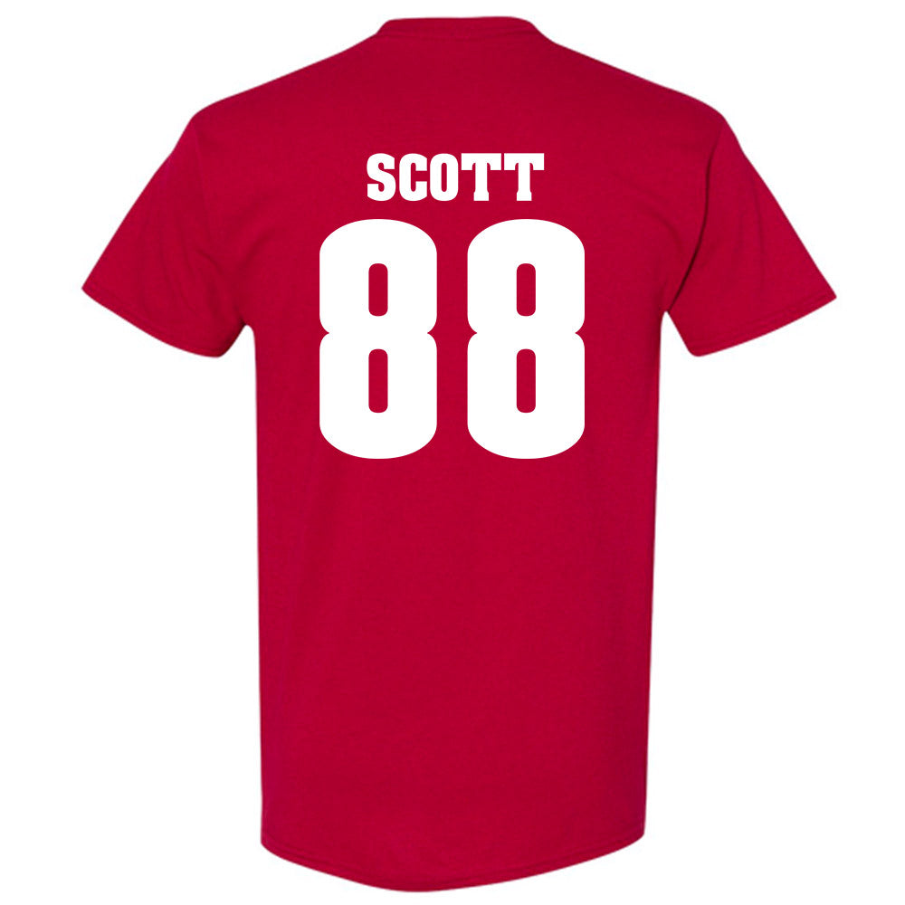 Wisconsin - NCAA Women's Volleyball : Kymora Scott - Classic Shersey T-Shirt-1