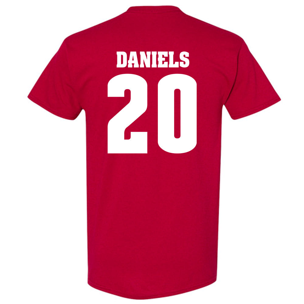Wisconsin - NCAA Women's Basketball : Kyrah Daniels - Classic Shersey T-Shirt-1