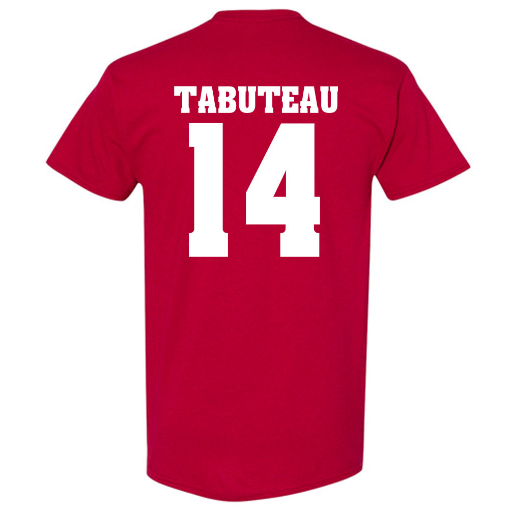 Wisconsin - NCAA Football : Keeyshawn Tabuteau - Classic Shersey T-Shirt-1