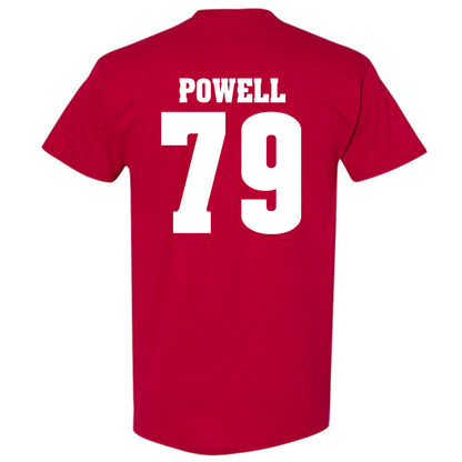Wisconsin - NCAA Football : Logan Powell - Classic Shersey T-Shirt-1