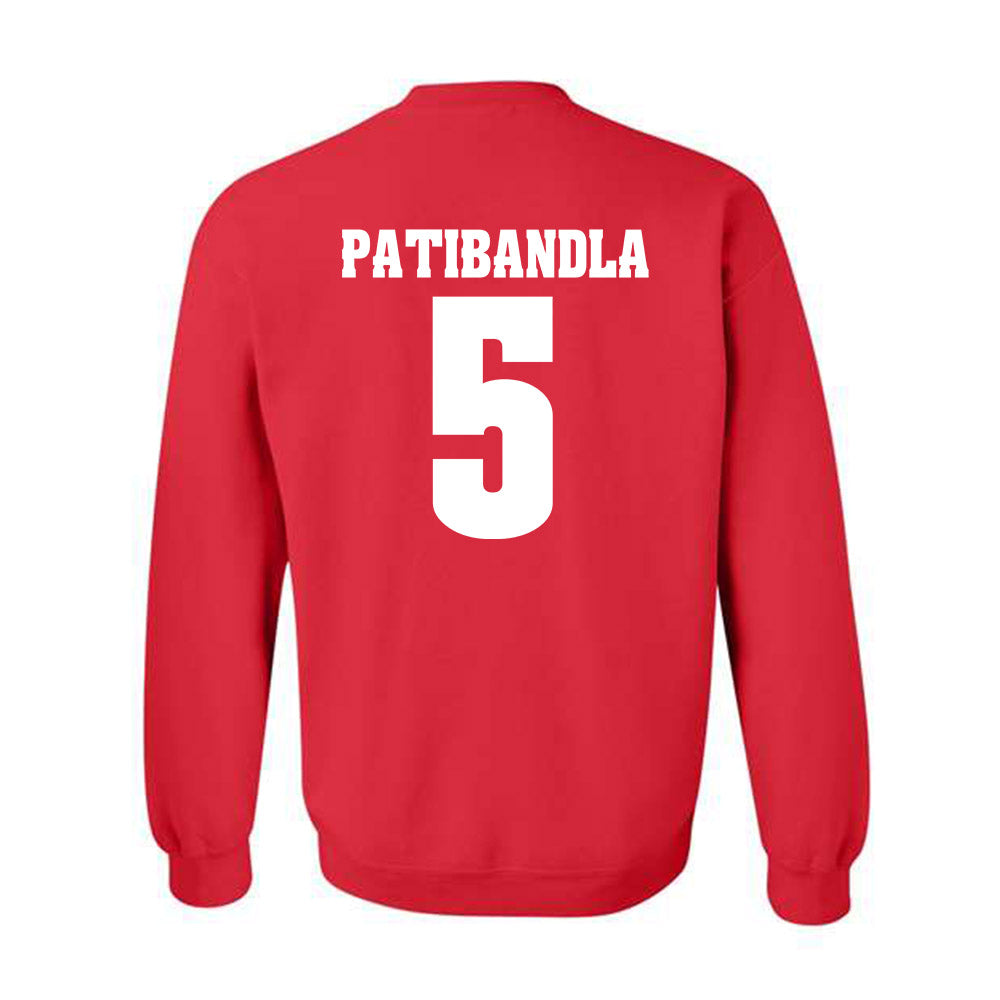 Wisconsin - NCAA Women's Basketball : Leena Patibandla - Classic Shersey Crewneck Sweatshirt-1