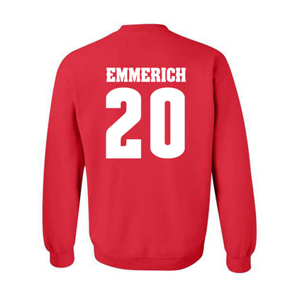 Wisconsin - NCAA Football : Luke Emmerich - Classic Shersey Crewneck Sweatshirt-1