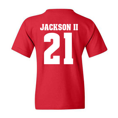 Wisconsin - NCAA Football : Bryan Jackson II - Classic Shersey Youth T-Shirt-1